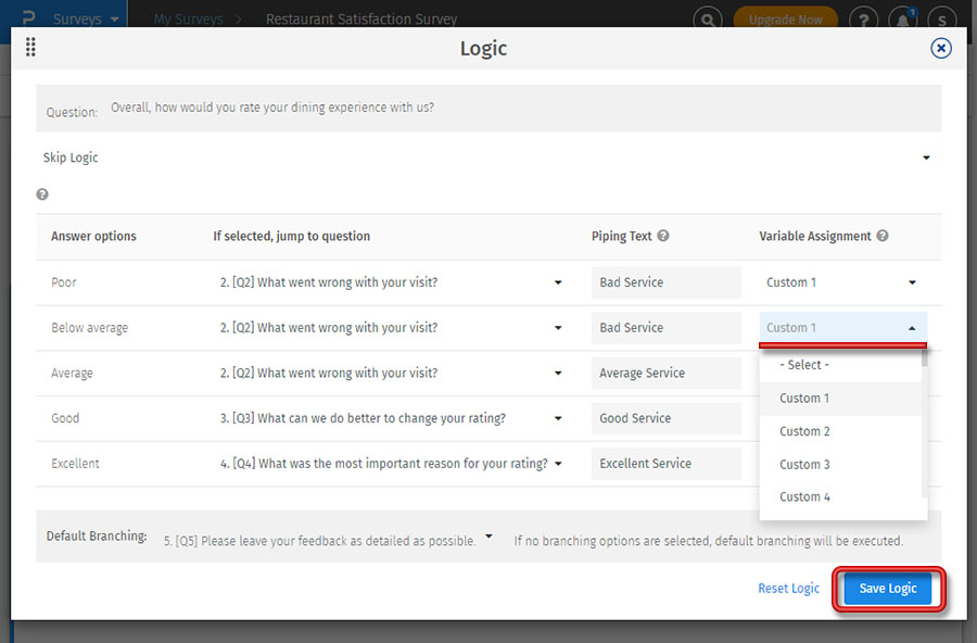 Survey Software Help Image